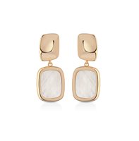 Pendientes Lelune Mujer LELUNE GLAMOUR in Plata Madreperla artificiale in bioresina LGEA755.1